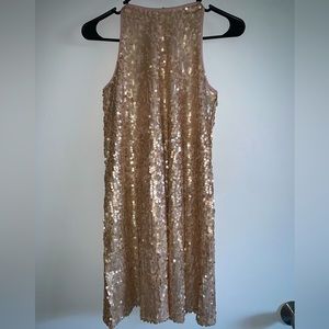 ⚠️LAST CHANCE⚠️ Forever 21 Champagne Sequin Dress M